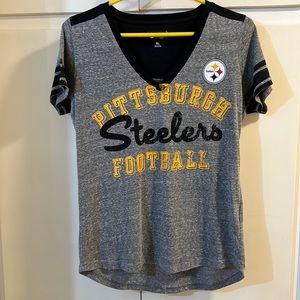 Pittsburgh Steelers Football Women’s Pre-owned Sport Shirt size XL NFL Team App
